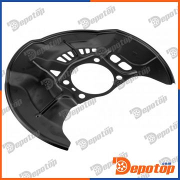 Déflecteur, disque de frein avant gauche pour TOYOTA | HTO-TY-042, 8180377